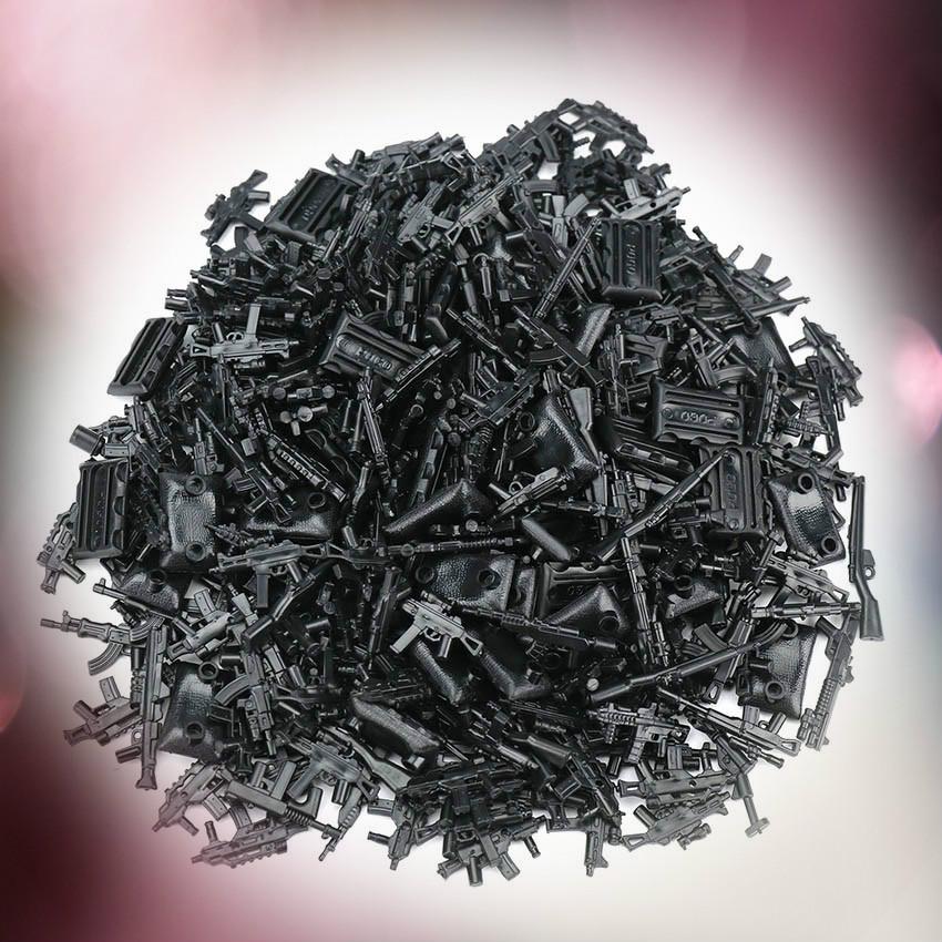 40g Militär Set Army City Police Gun Waffen Serie Pack Stadt Soldaten SWAT Bausteine Spielzeug