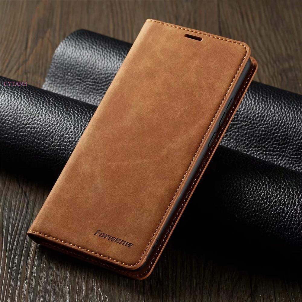 Luxus-Hülle für Huawei P30 Lite P30 Pro Handyhülle Leder Flip Wallet Magnethülle mit Kartenhalter Buch Coque Fundas Huawei P30 Lite braun