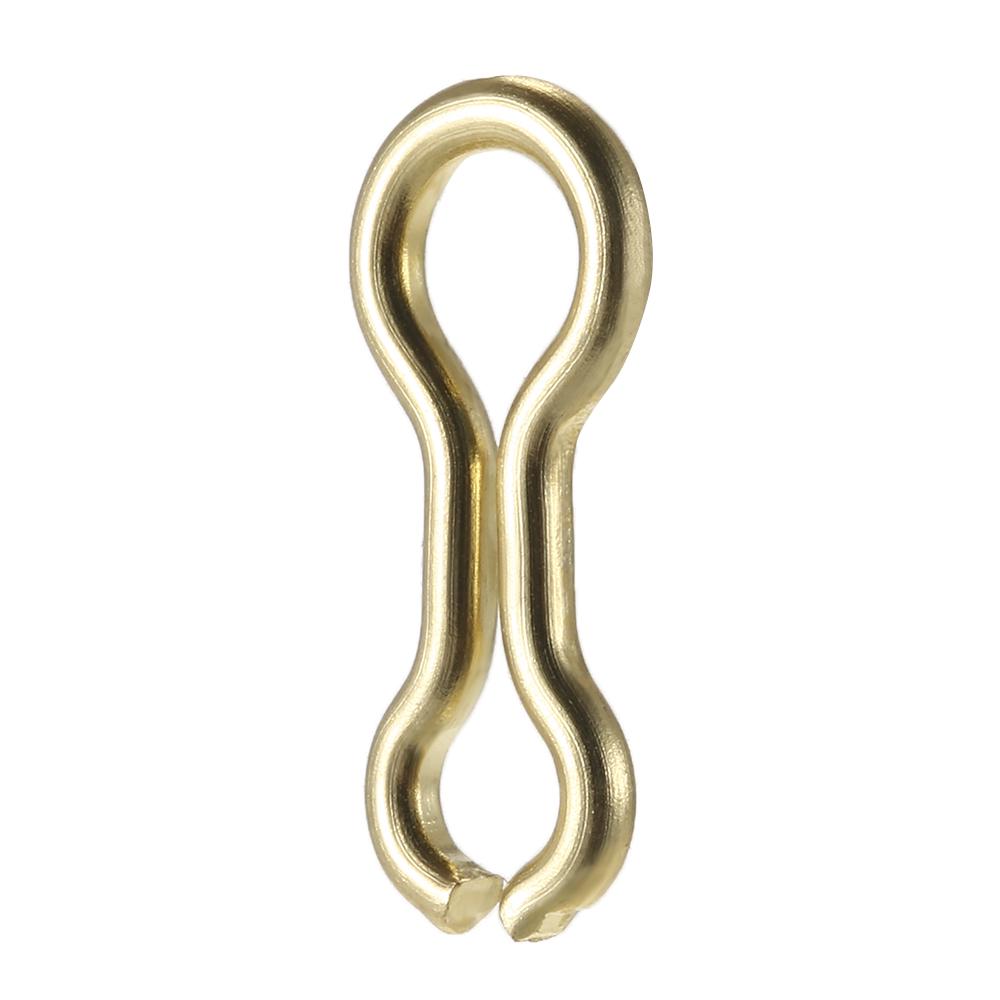 200 Stück Messing-Sinker-Drahtösen für DO-IT-Formen Middle