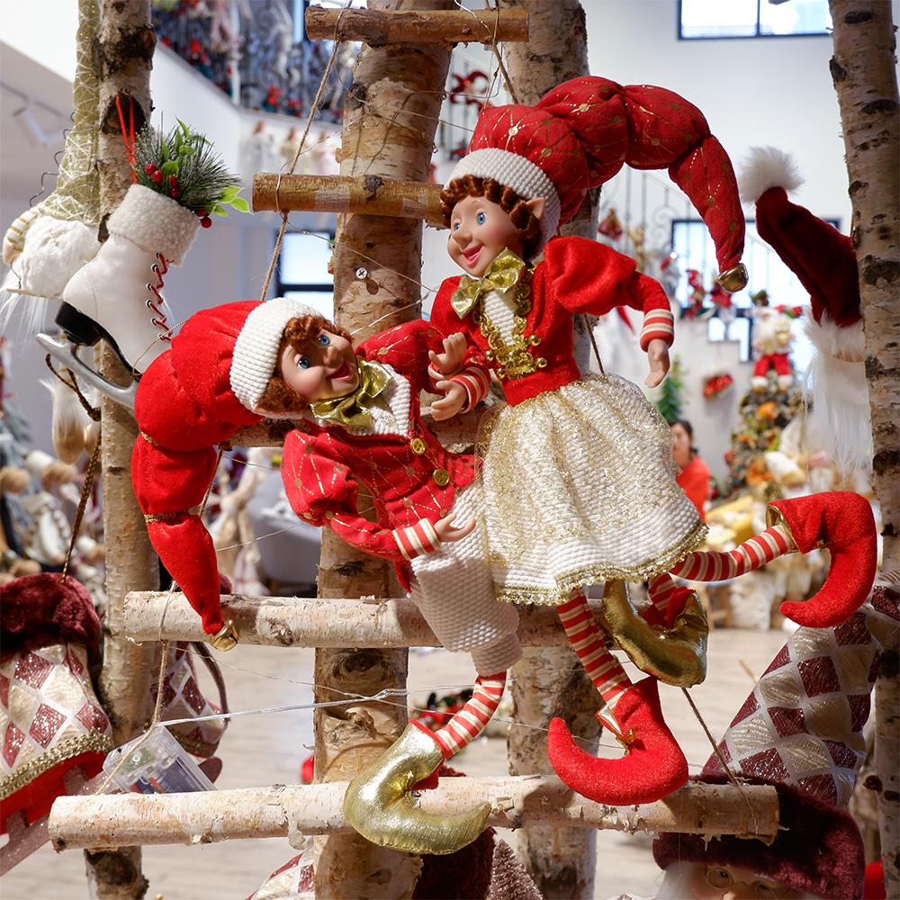 Neue Weihnachten Elf Plüsch Spielzeug Wohnkultur Paar Elfen Urlaub Puppen Spielzeug Neue Jahr Geschenk Kinderzimmer Dekoration Navidad Natal Weihnachten