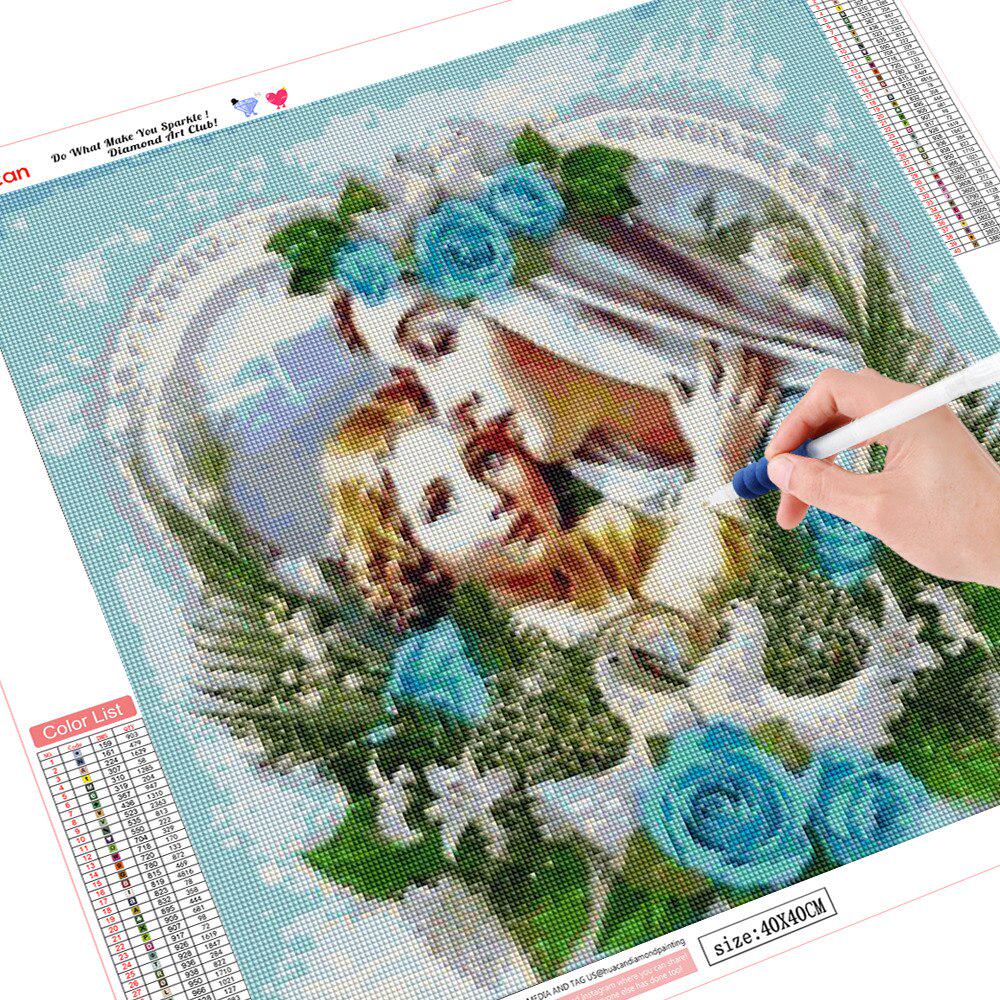 Volle Runde Diamant Malerei Religion Diamant Stickerei Verkauf 5d Diamant Mosaik Strass Bild 30x30