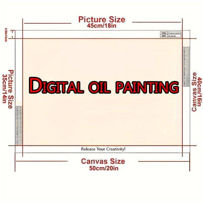 Personalisierte Malen nach Zahlen Foto Custom DIY Ölmalerei nach Zahlen Bild Leinwand Foto Geschenk Dekorationen 40x50