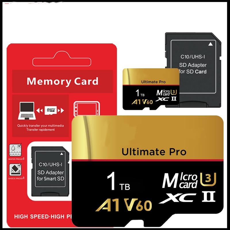 NEUE Originale 2TB Micro SD-Karte UHS-I I A1 V60 Speicherkarte für Nintendo Switch Flash-Speicherkarten Für Insta360 DJI Drohne