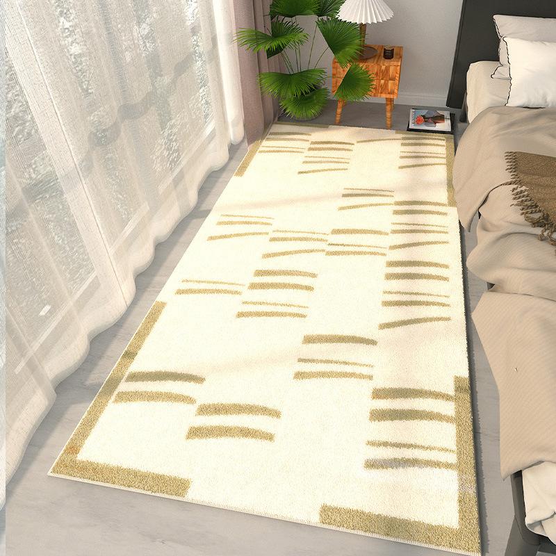 Hauptschlafzimmer Superior Teppich Schlafzimmer Bett Decke Lang Familie Kann Schlafen und Sitzen Japanisches Zimmer Bett Erkerfenster Bodenmatte 40 * 60cm imitation cashmere