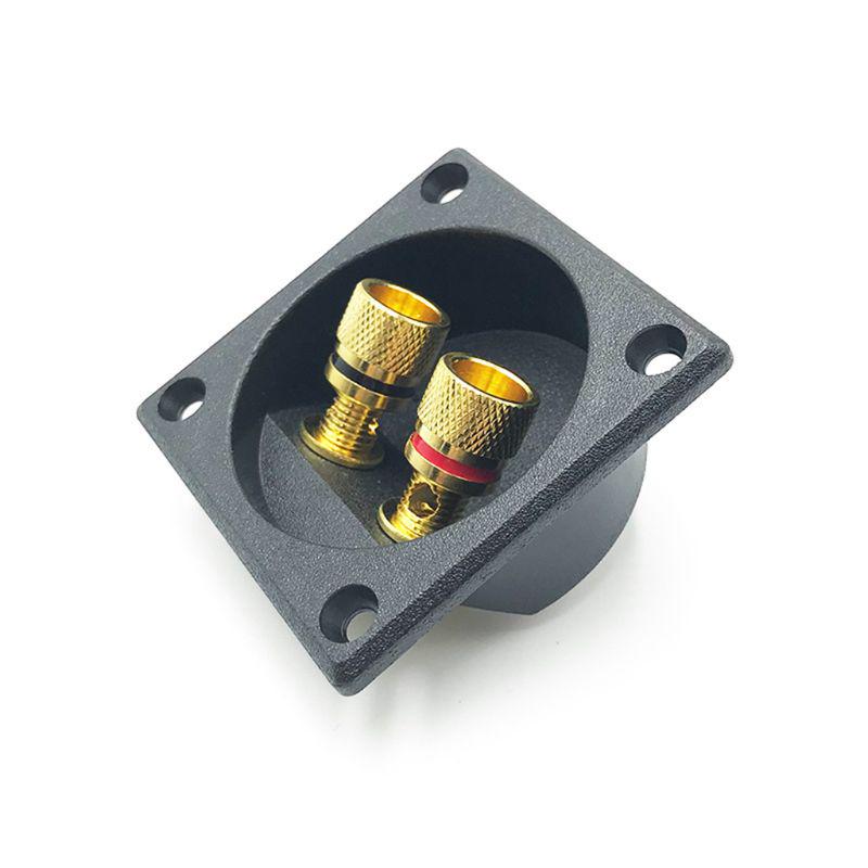 2 Wege Lautsprecher Box Terminal Binding Post Cup DIY Home Auto Stereo Schraube Cup Anschlüsse Subwoofer Stecker