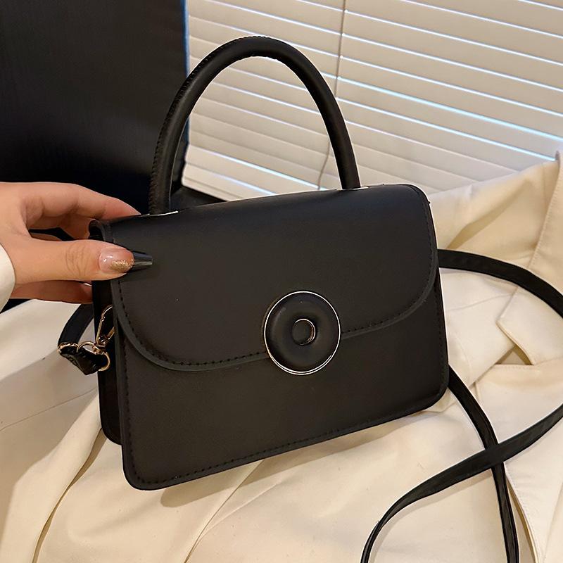 Modische Taschen für Damen Neue trendige Umhängetaschen für Damen Ins Nische Vielseitige Ein-Schulter-Handtaschen für Damen black