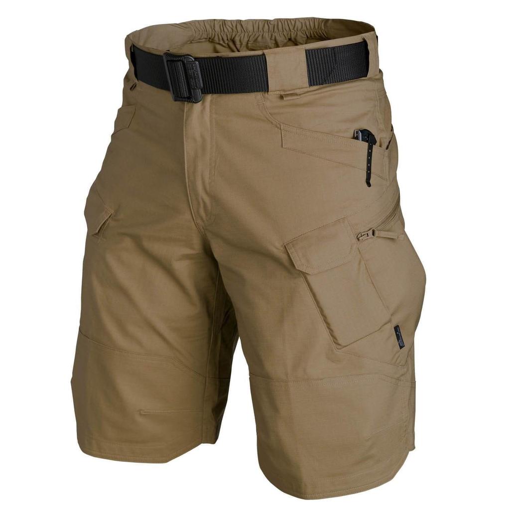 Herren Militär Schwarz Outdoor Herren Wandershorts Herren Klettern Camping Shorts Wandern XL braun