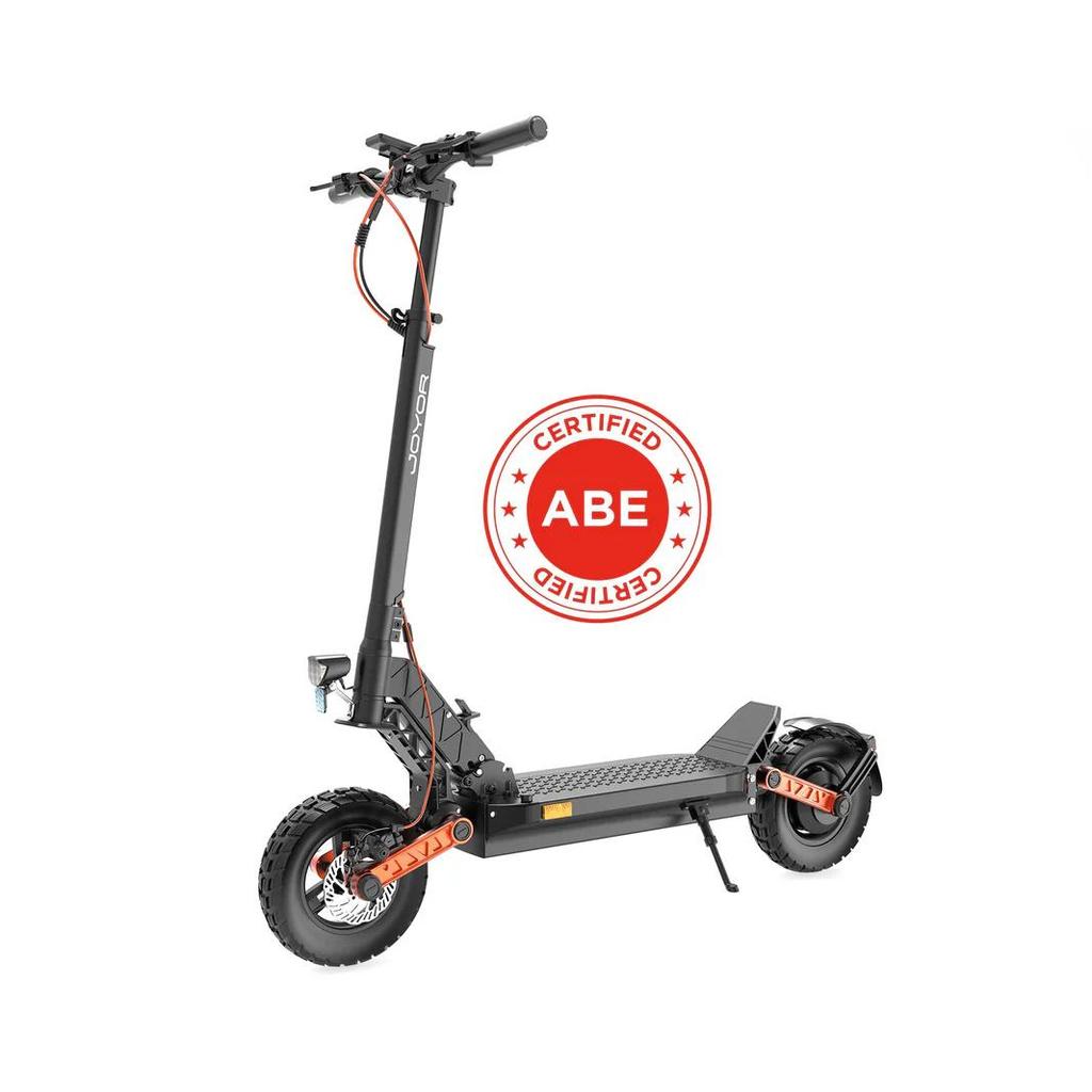 JOYOR-S5 ABE Elektroroller: 500W Motor, 55km Maximale Reichweite, 10 Reifen, Tägliches Pendeln und Persönliche Fortbewegung schwarz