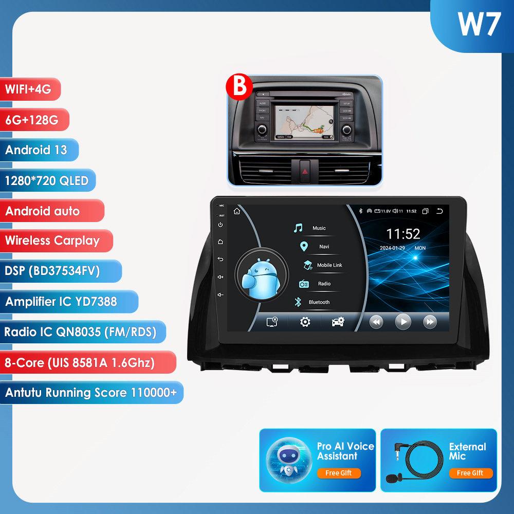 Hizpo Für Mazda CX5 CX-5 CX 5 2012 - 2015 Autoradio Multimedia Video Player Navigation Android 10 Kein 2DIN 2 DIN Carplay 4G-LTE RDS Intelligenter DVR DAB W7 B 8Bore 6G 128G,AI