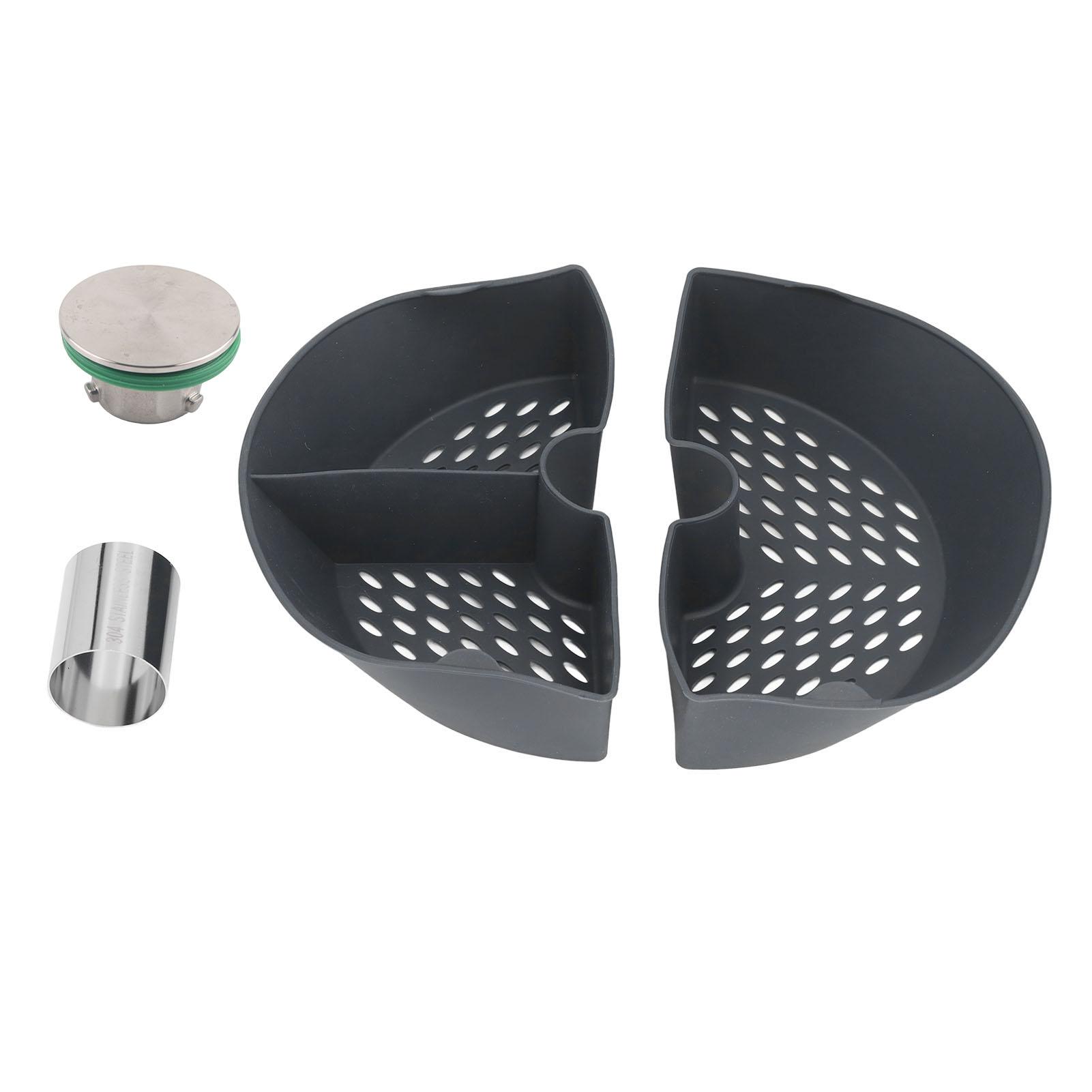 Edelstahl Kochkammerteiler Wasserdicht Semi Dampfgaren Teiler für Vorwerk Thermomix