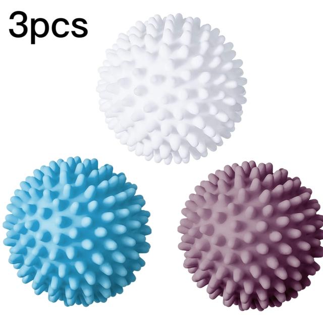 1/2/3 stücke Magische Wäsche Ball Wiederverwendbare PVC Feste Reinigung Ball Haushalts Reinigung Waschmaschine Kleidung Weichspüler Reinigung Werkzeuge 3PCS
