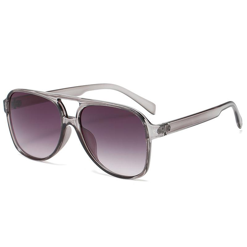 Unisex-Sonnenbrille, Outdoor-Mode, Vintage-Brille für Herren und Damen, klassische Sonnenbrille gray