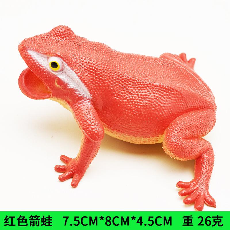 1 Stück Mode Lustiges Spielzeug Simulation Frosch Modell Tier Spielzeug Neuheit Kröte Trickreich Gruselig Quetsch Geräusch Frosch Spielzeug für Kinder Geschenk