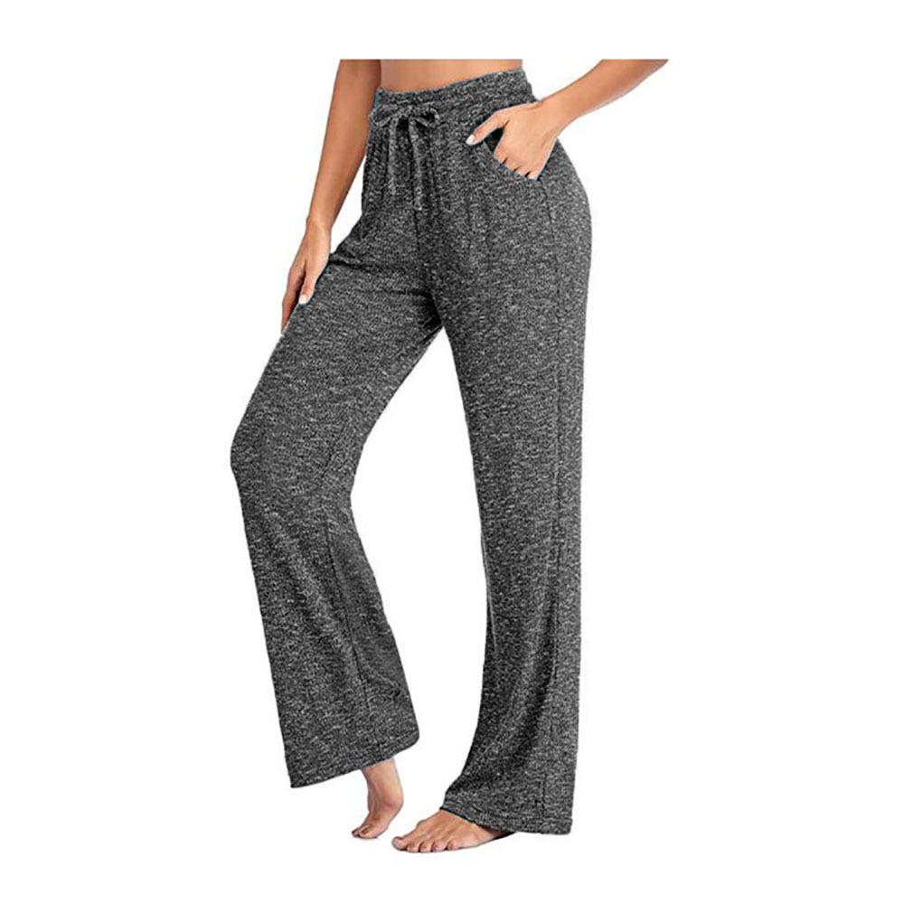 Baggy Sommer Jogger frauen Hosen Weibliche Sport Hose Für Frauen Hosen Dame Plus Größe Breite Bein Hose Jogginghose Plus größe S-5XL M dunkelgrau