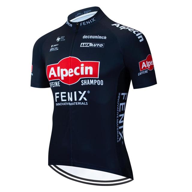 2023 sommer ALPECIN Radfahren Jersey Set männer Radfahren Kleidung MTB Fahrrad Kleidung Uniform Maillot Ropa Ciclismo Radfahren Fahrrad Anzug M khaki