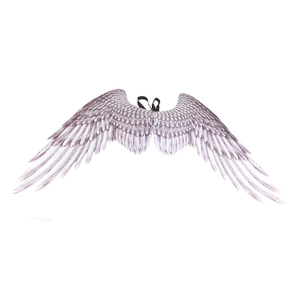 Halloween 3D Angel  Fairy  Non-Woven Halloween Party Carnival Cosplay  for Adult schwarz