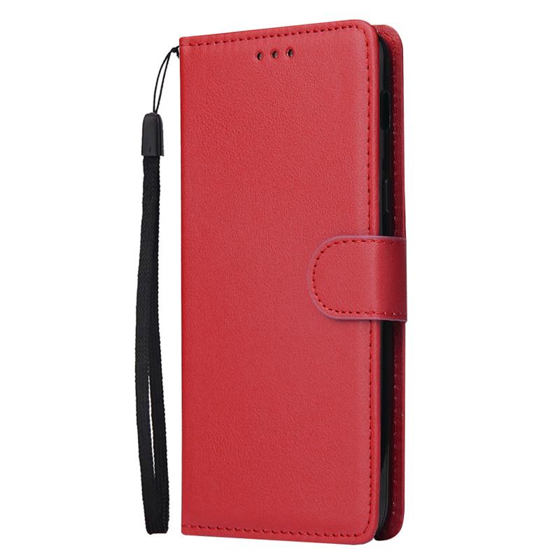 Huawei Y6s Fall auf für Etui Huawei Y6S 2019 Fall Funda Huawei Y 6s Y6 S JAT-LX3 JAT-L29 JAT-L41 Abdeckung leder Flip Brieftasche Fällen Huawei Y6s 2019 rot