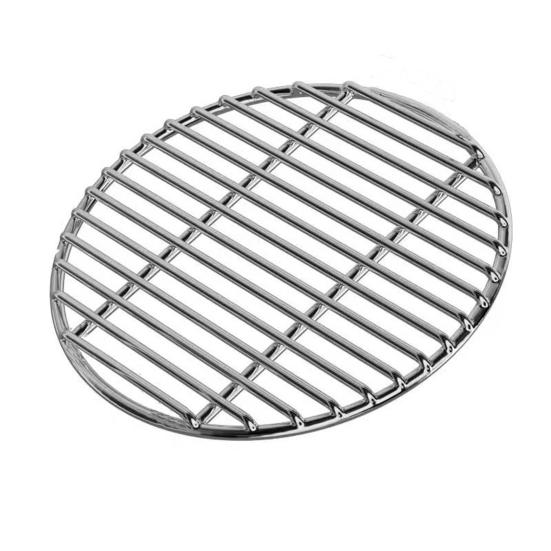 Runder Grillrost aus Edelstahl Extra Dick Ersatzkochrost für Holzkohlegrill 30cm A