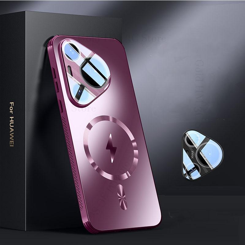 Armor Magnetische Hülle Für Huawei Pura 80 70 Ultra Für Magsafe Magsafing Kühlabdeckung Für Huawei Pura 70 Pro Plus P60 P50 Pro Capa Pura 80 Pro