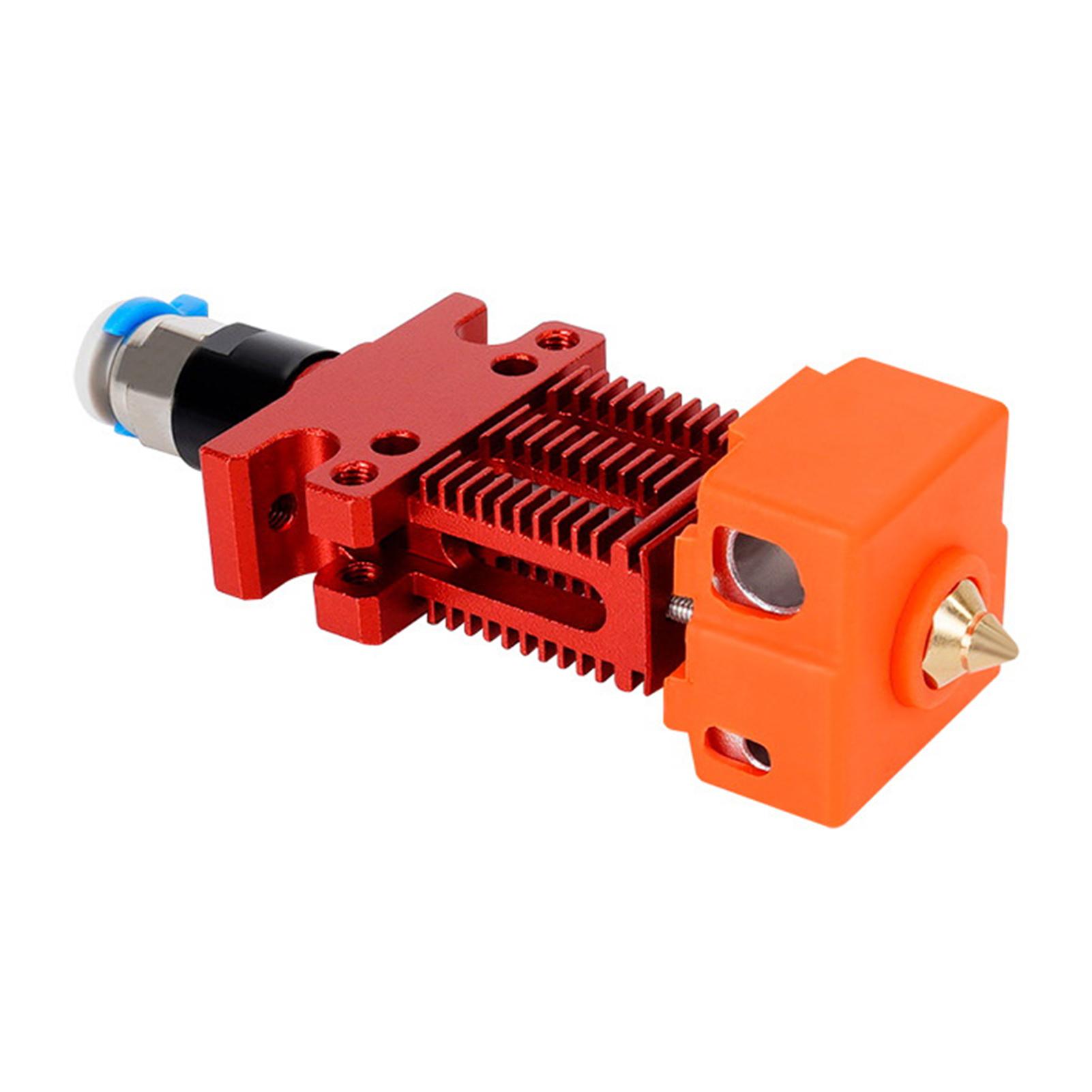 CR-6 SE Hotend-Kit, Ganzmetalldesign, kompatibel mit 3D-Druckern der Creality CR6 SE/Ender-3-Serie rot