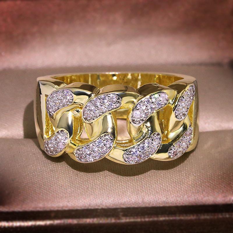 Echt 14 k Gelb Gold Schmuck Ring Für Frauen Feine Anillos De Hochzeit Bizuteria Anillos Mujer Schmuck Bijoux Femme 14 k Gold Ringe 7 beige