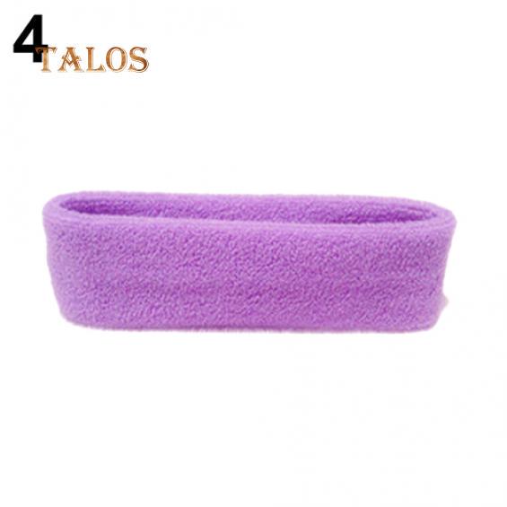 Unisex Sport Yoga Fitness Stretch Schweiß Schweißband Haarband Stirnband Kopfbedeckung Haare Schmuckstück violett