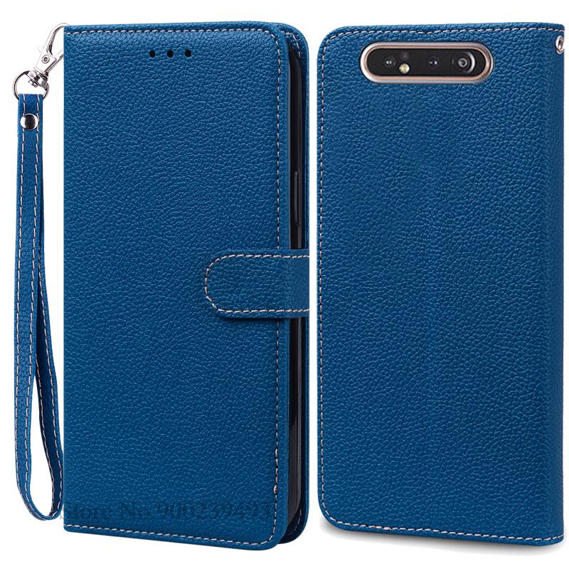 Für Samsung Galaxy A80 Hülle Leder Brieftasche Flip Case Für Samsung A80 SM-A805F Telefonhülle Kartenhalter Abdeckung Für Galaxy A80 Fundas For Samsung A80