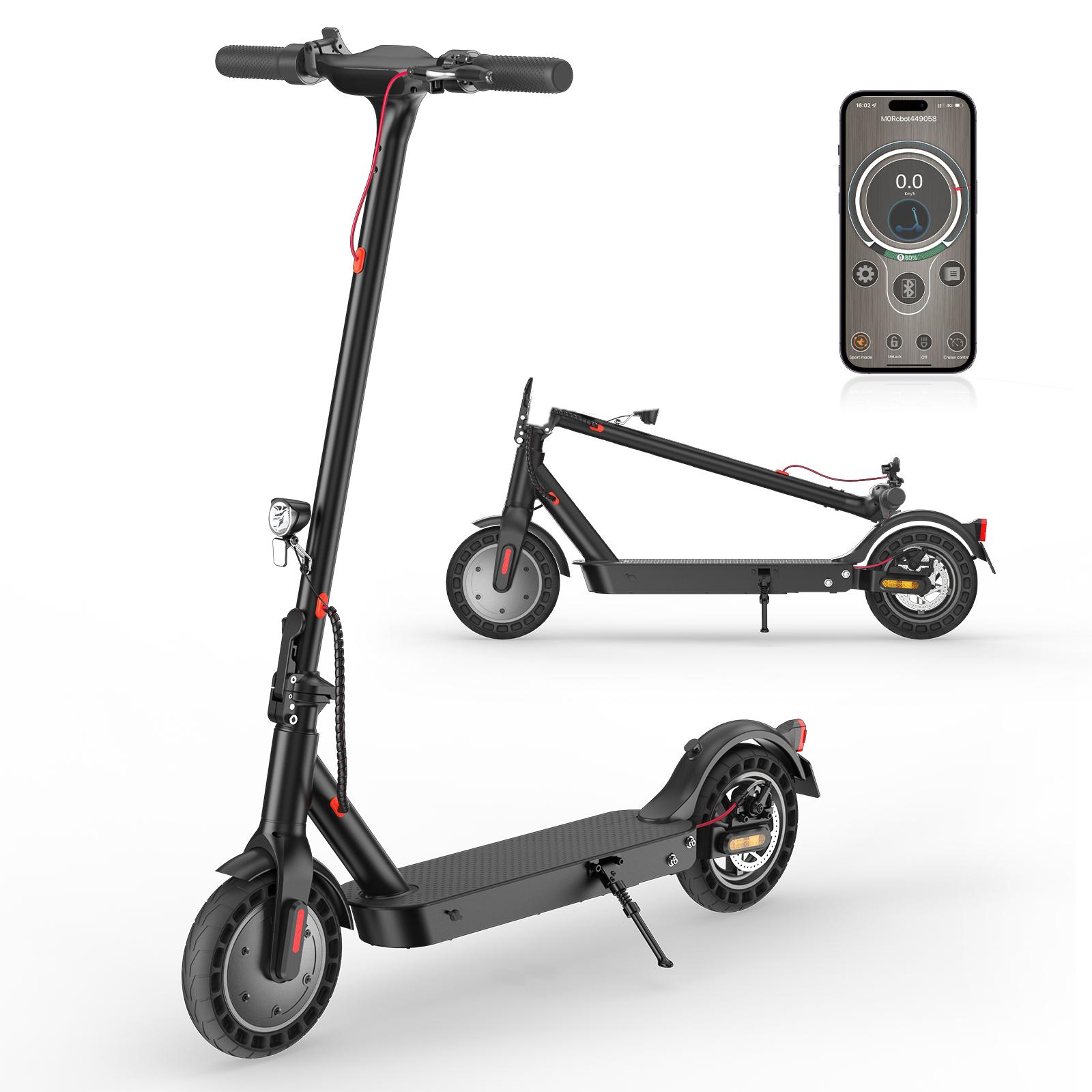 ISINWHEEL E9TMAX City Erwachsenen E-Scooter 500W Motor 36V10AH Batterie 10 Zoll Reifen E-Scooter Leiser Reifen Faltbarer Elektroroller