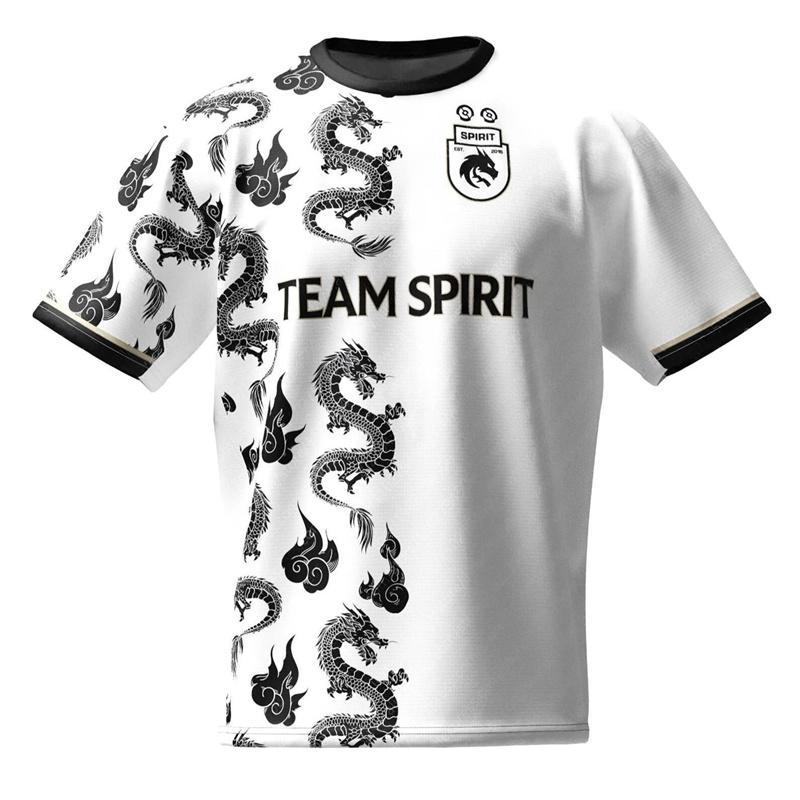 Team Spirit Trikots Mode Spiel Esports Spieler Donk Uniform Wettbewerb Kleidung Männer Tops 3D Druck Junge T-Shirts Fans T L