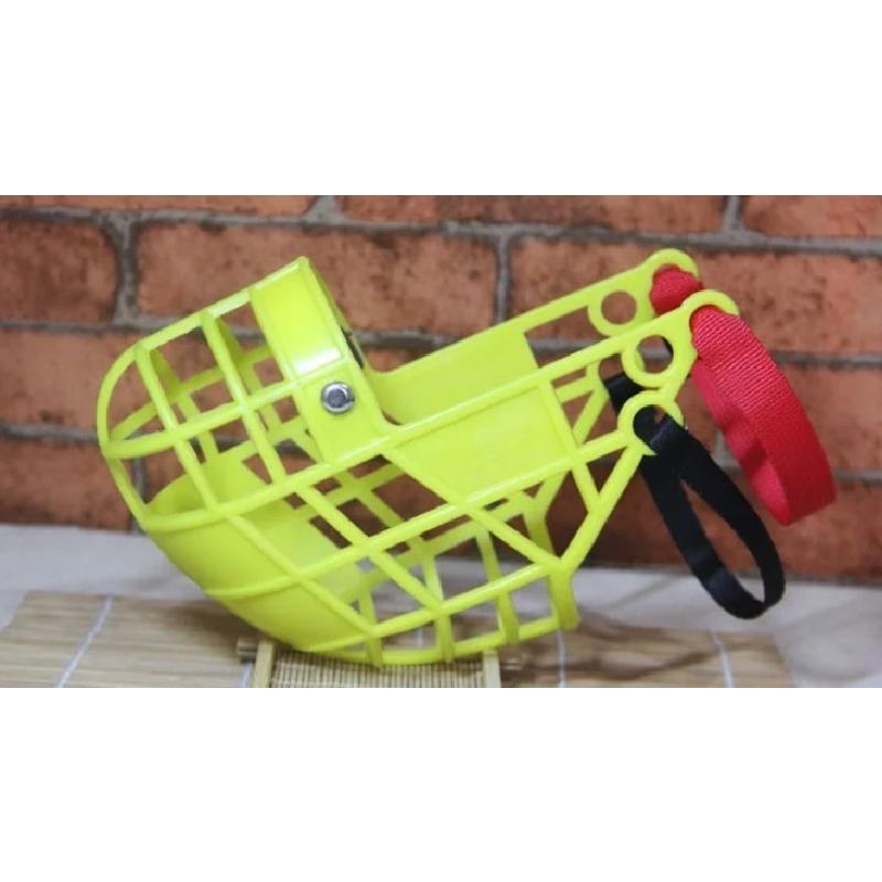 Verstellbarer Hunde Maulkorb Plastikmaske Anti-Bellen Beißen Mundschutz Greyhound Gree Whippet Korbmaulkörbe Haustierbedarf mit S/M/L L