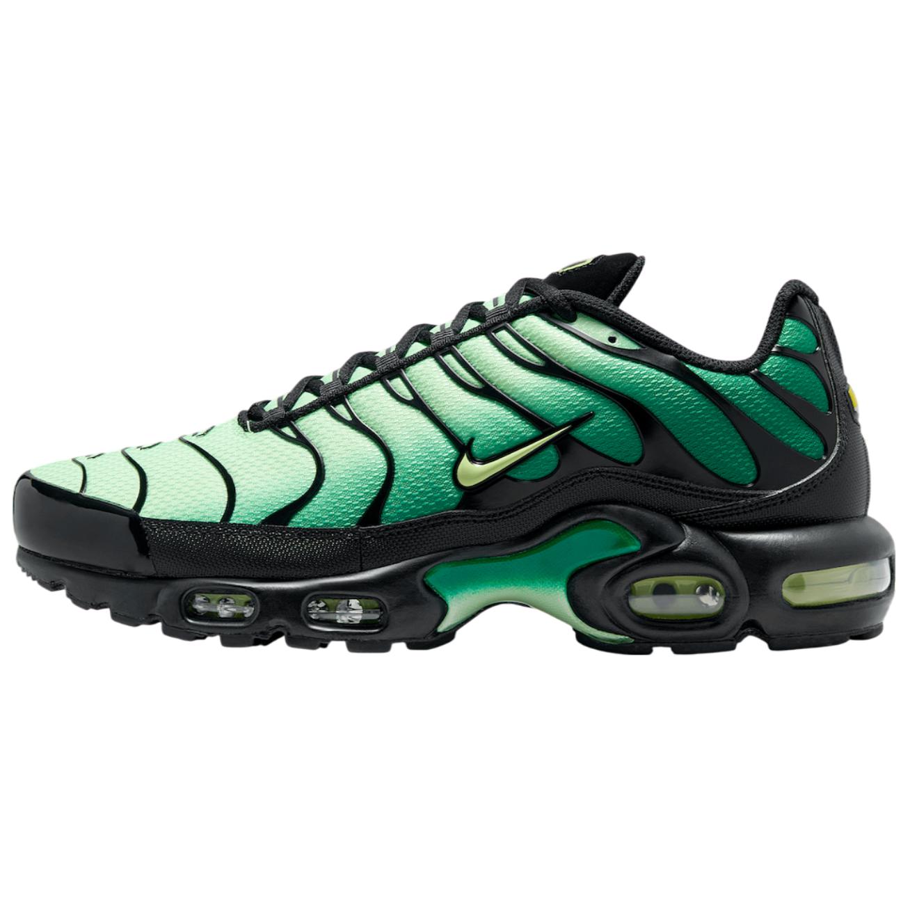 Nike Air Max Plus Vapor Green Gradient Unisex-Sneakers Malachit Schwarz Light-Lemon-Twist DM0032-301 42