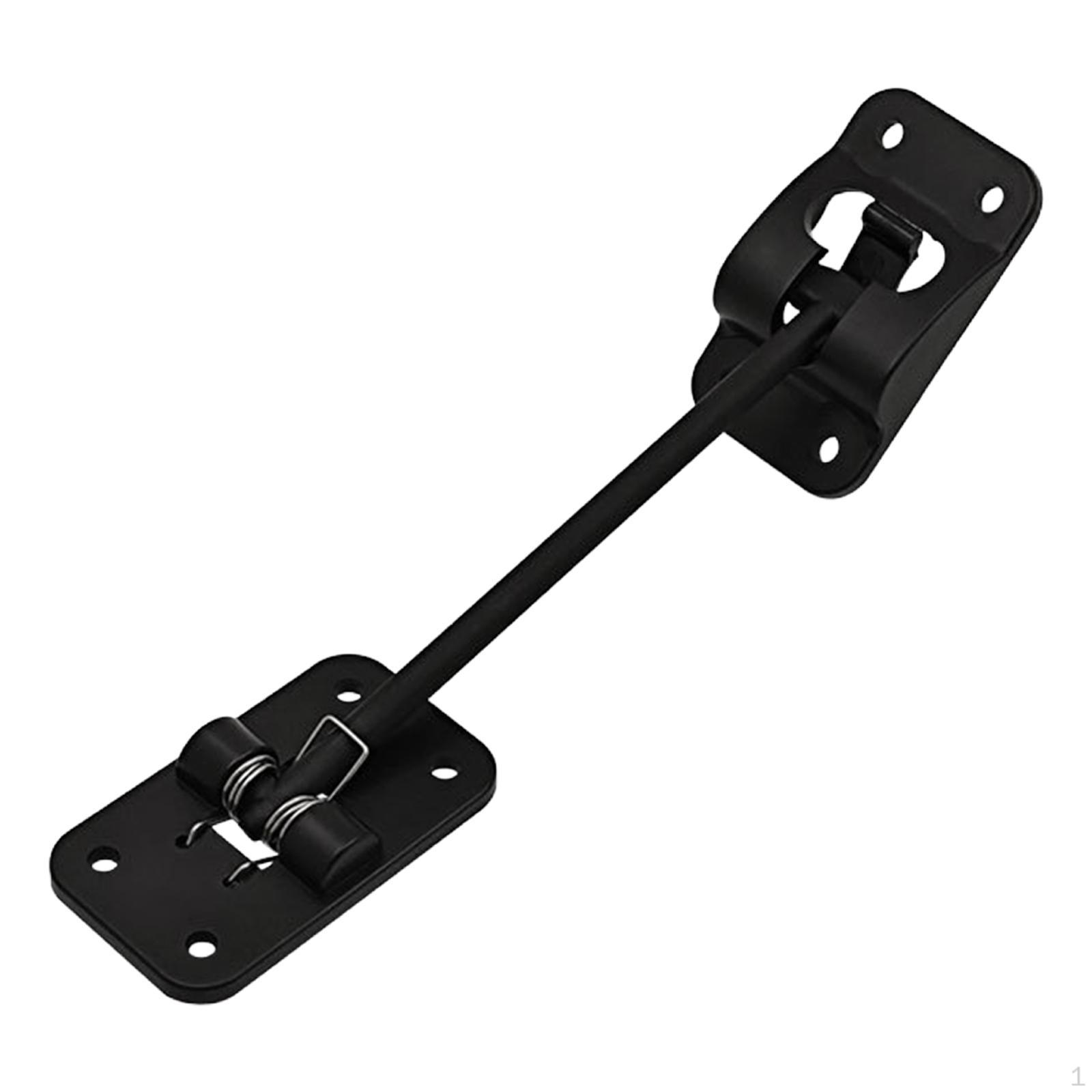 RV-Türhalter-Hardware, hohe Härte, Autozubehör, gute Zähigkeit, Riegel im T-Stil für schwarz