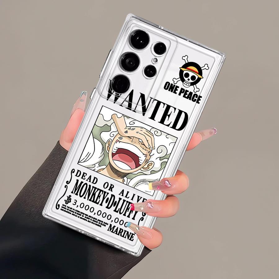 One Piece Luffy Hülle für Samsung Galaxy S26 Note 20 Ultra 10 S23 Ultra S25 Edge S20 Plus S22 FE S21 S24 Handyhülle Galaxy S25 Edge