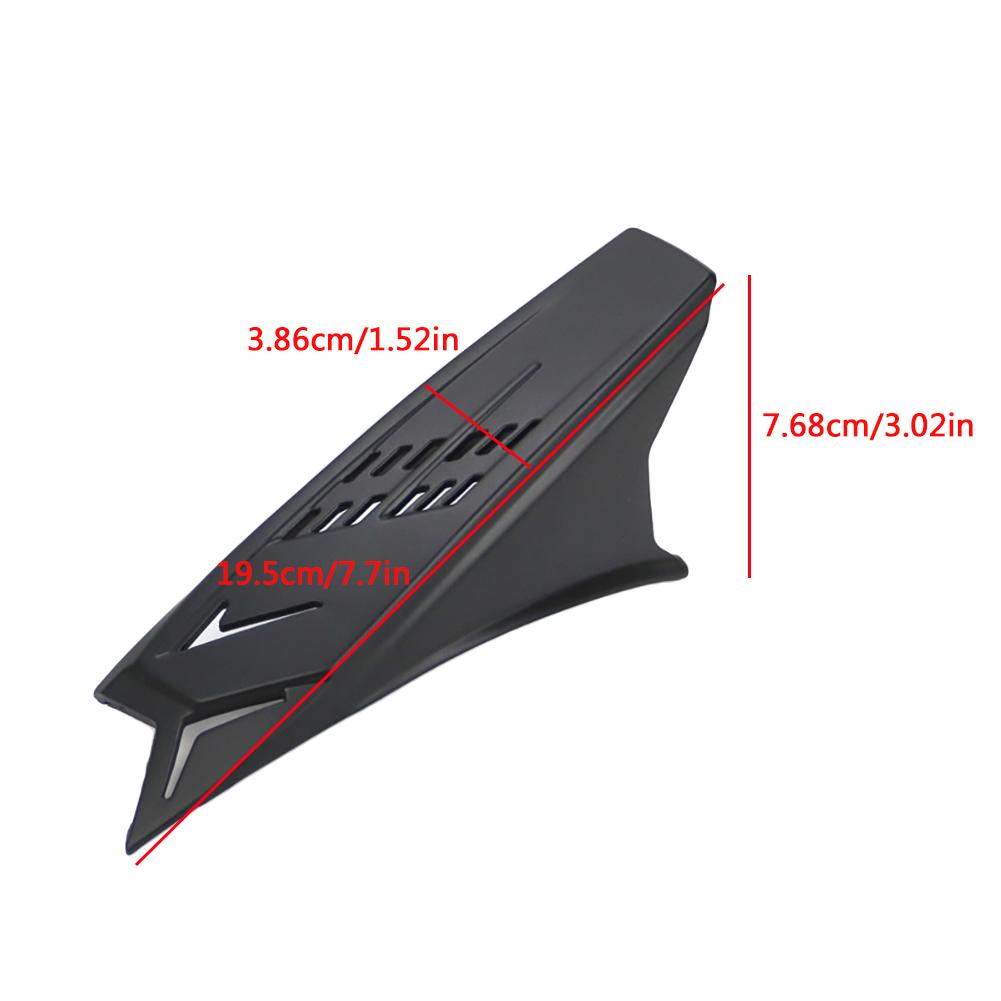 2 Stück Kunststoff Motorradhelm Hörner Punk Stil Roller Motorradhelm Hörner Racing Ohrhörner