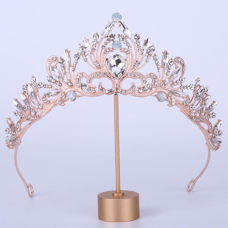 Brautkrone, Kopfschmuck, Geburtstag, Hochzeit, Haarband, Schmuck, Königin, Hochzeit, Legierung, Haaraccessoire, Krone white