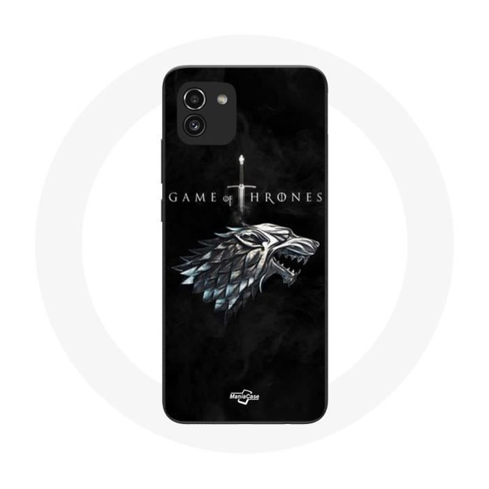 Hülle für Samsung Galaxy A03 Game of Thrones Staffel 8 Game of Thrones Haus Stark Logo Winter is coming