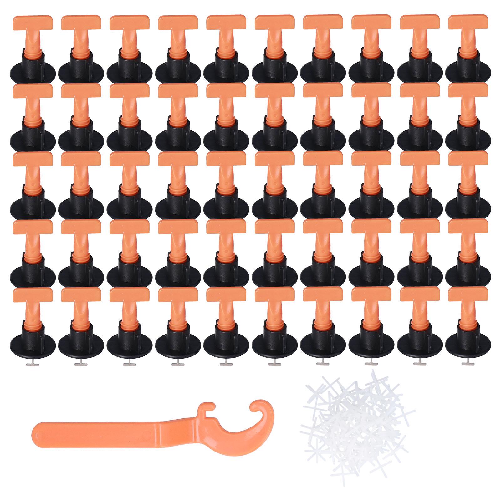 151PCS Fliesen Leveler Spacer Boden Fliesen Nivellierung System Wiederverwendbare Wand Nivellierung System mit Schraubenschlüssel