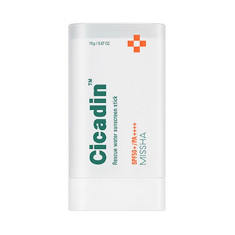 MISSHA Cicadin Rescue Water Sun Stick SPF50+ PA++++ 19g – Leichter Feuchtigkeitsspendender UV-Schutz Sun Stick