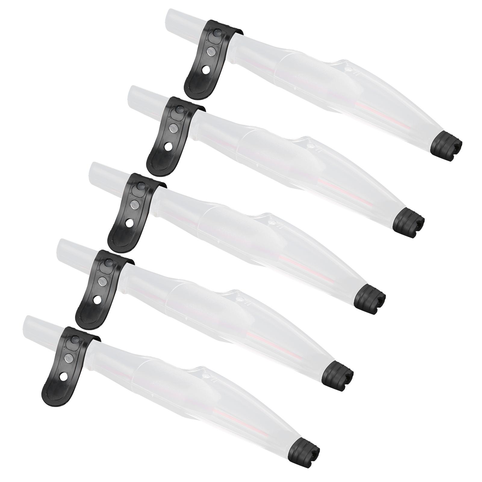 5 stücke Kunststoff Teleskop Angelrute Spitze Kappe Abdeckung Angelrute Top Protector für Meer Angeln 4#