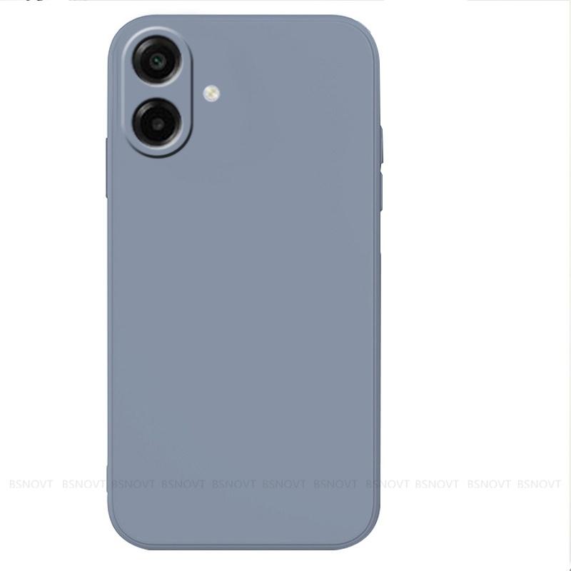 Für Samsung A07 Hülle Abdeckung Samsung Galaxy A07 Capas Handy Rückseite Bumper Original Flüssigsilikon Weich TPU Fundas Samsung A07 A 07 Galaxy A07