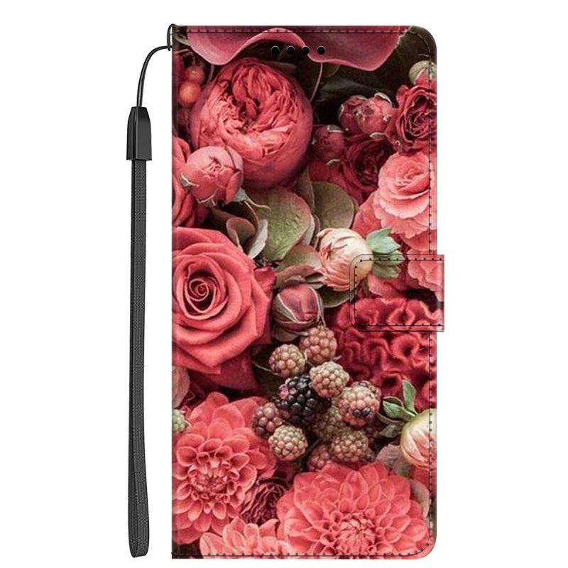 Leder Klapphüllen Für Honor 90 Lite 5G Hüllen Honor90 Portemonnaie Buch Kartenständer Schutz Bemalte Handyhüllen Für Honor 90 5G Taschen Honor 90 5G braun