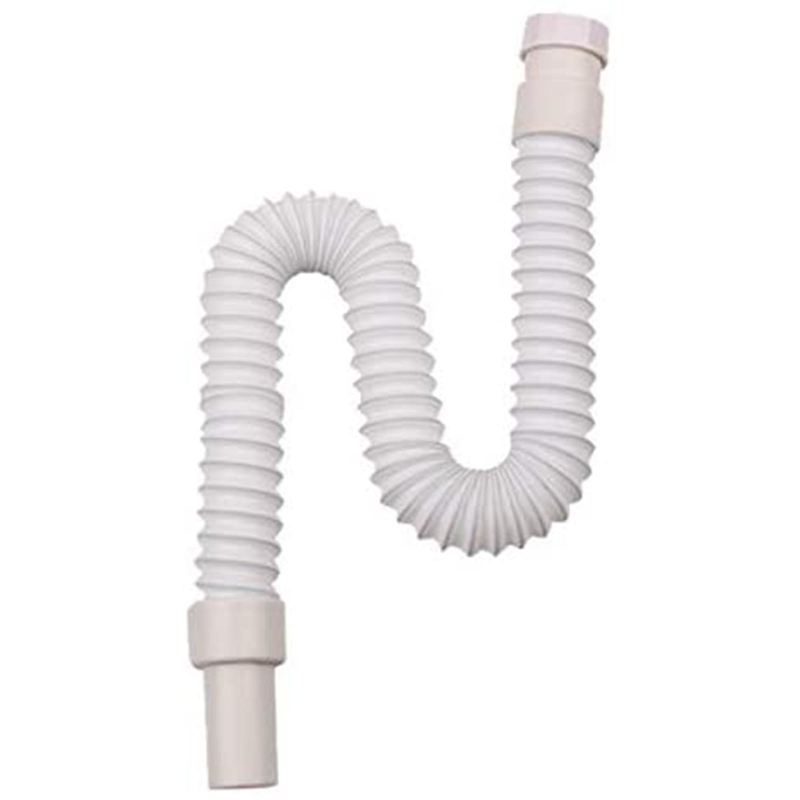 Weiß 1-Pack Erweiterbar Flexible Küche Waschbecken Abwasser Rohr Bad Abflüsse Rohr Waschbecken Sanitär Regenwasser Fall Auslauf Schlauch 36cm-79cm white