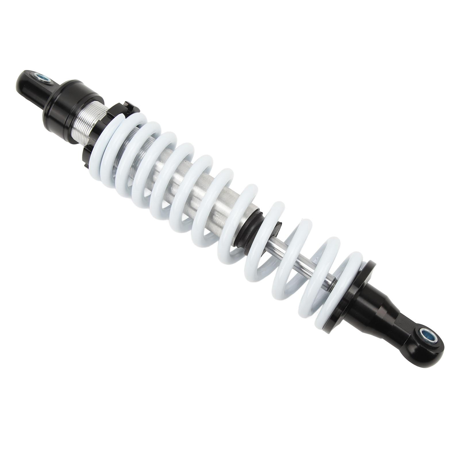 360 mm Stoßdämpfer mit einstellbarer Dämpfung, präziser Federungsdämpfer für Dirt Bike GO Kart white