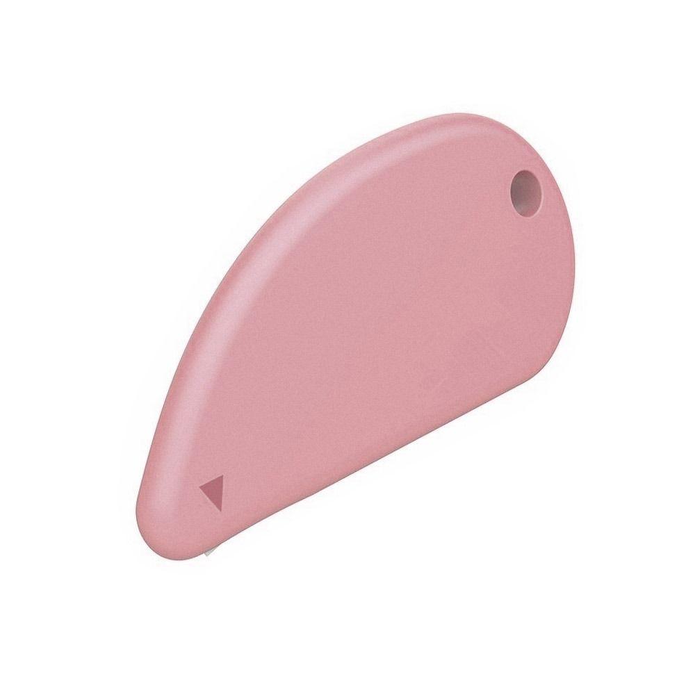 Sicherheitsschneider mit Keramikklinge, Mini-Express-Kartonschneider, Schlüsselanhänger, Paketöffner, Kunst-Universalmesser, Schreibwaren, Büro, Schulbedarf rosa