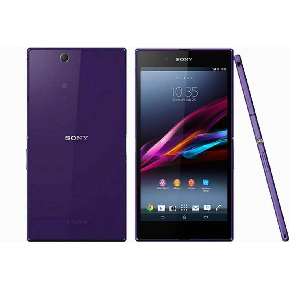Generalüberholtes Sony Xperia Original Sony Xperia Z Ultra C6802 3G / C6833 4G 2GB RAM 16GB ROM 6,4  Mobiltelefon mit Single-SIM C6802 Simple Set violett