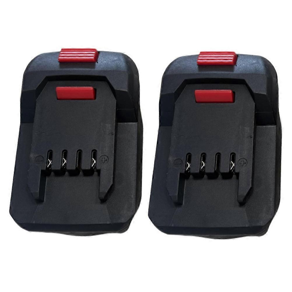 2 Stück Adapter-Konverter für Makita 18V BL1860 Akku für Lidl Parkside X20V Li-Ion Elektrowerkzeug Zubehör(Keine Batterie)