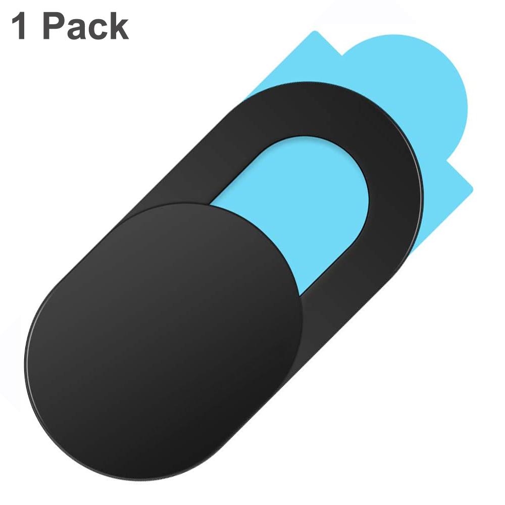 Webcam-Abdeckung, Sichtschutz, Schutzhülle für iPad, iPhone, Samsung, Xiaomi, mobile, universelle WebCam-Abdeckung, Auslösermagnet für Laptop, Tablet, PC-Kamera 1PCS schwarz