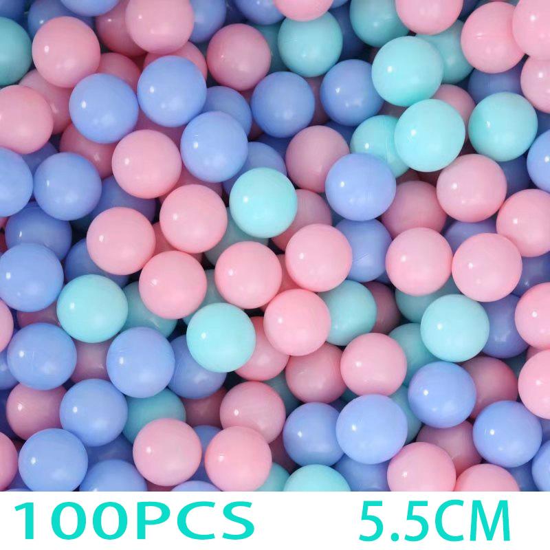 Umweltfreundlicher bunter Ball, weicher Kunststoff-Poolball, lustiges Baby-/Kind-Schwimmgrubenspielzeug, dicke Bälle, Spielhaus, Zelte im Freien, Kinderspielzeug