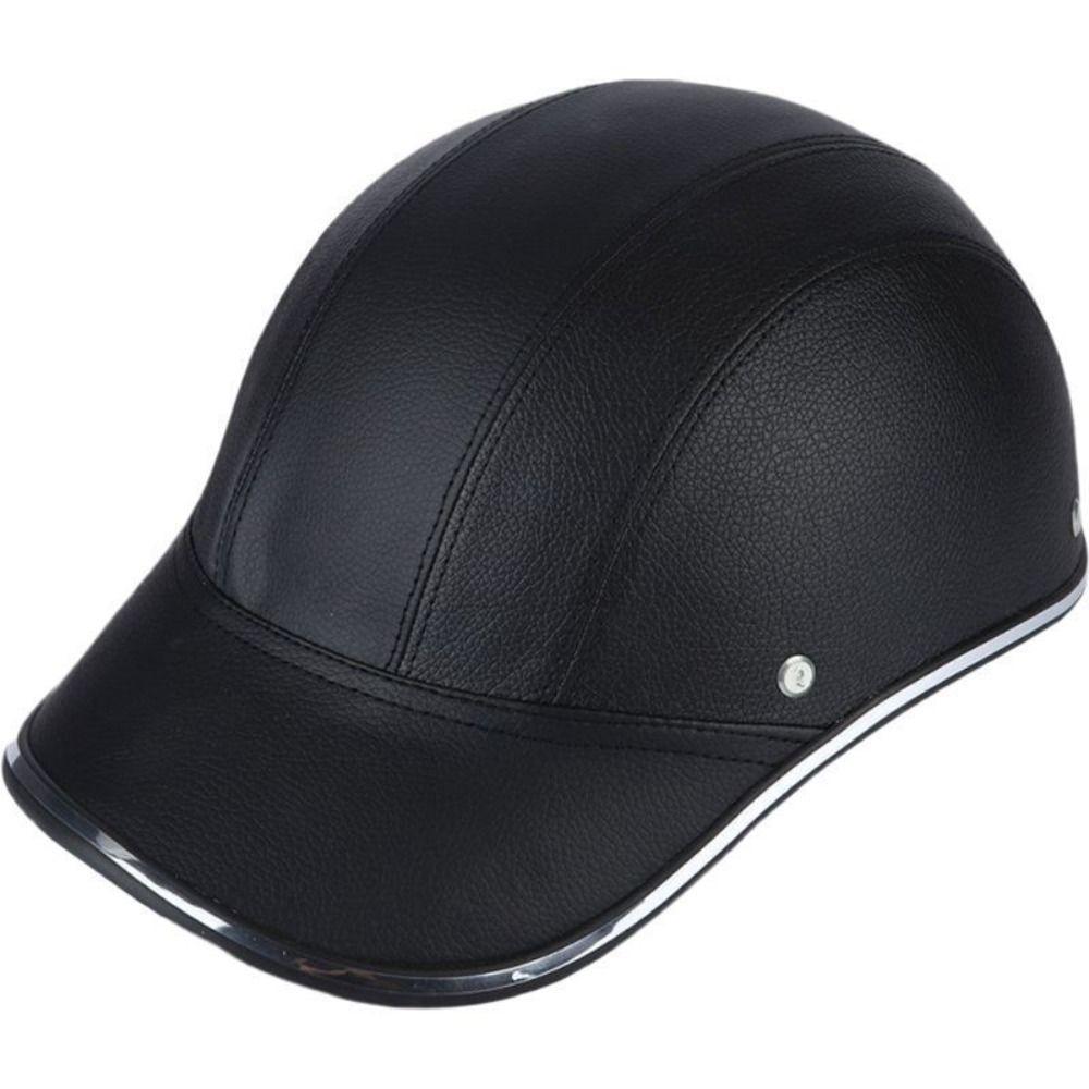 Sicherer Fahrradhelm Baseballkappe Stil Fahrrad Hartschalenhelm Leichter Fahrradhelm für Männer Frauen Black