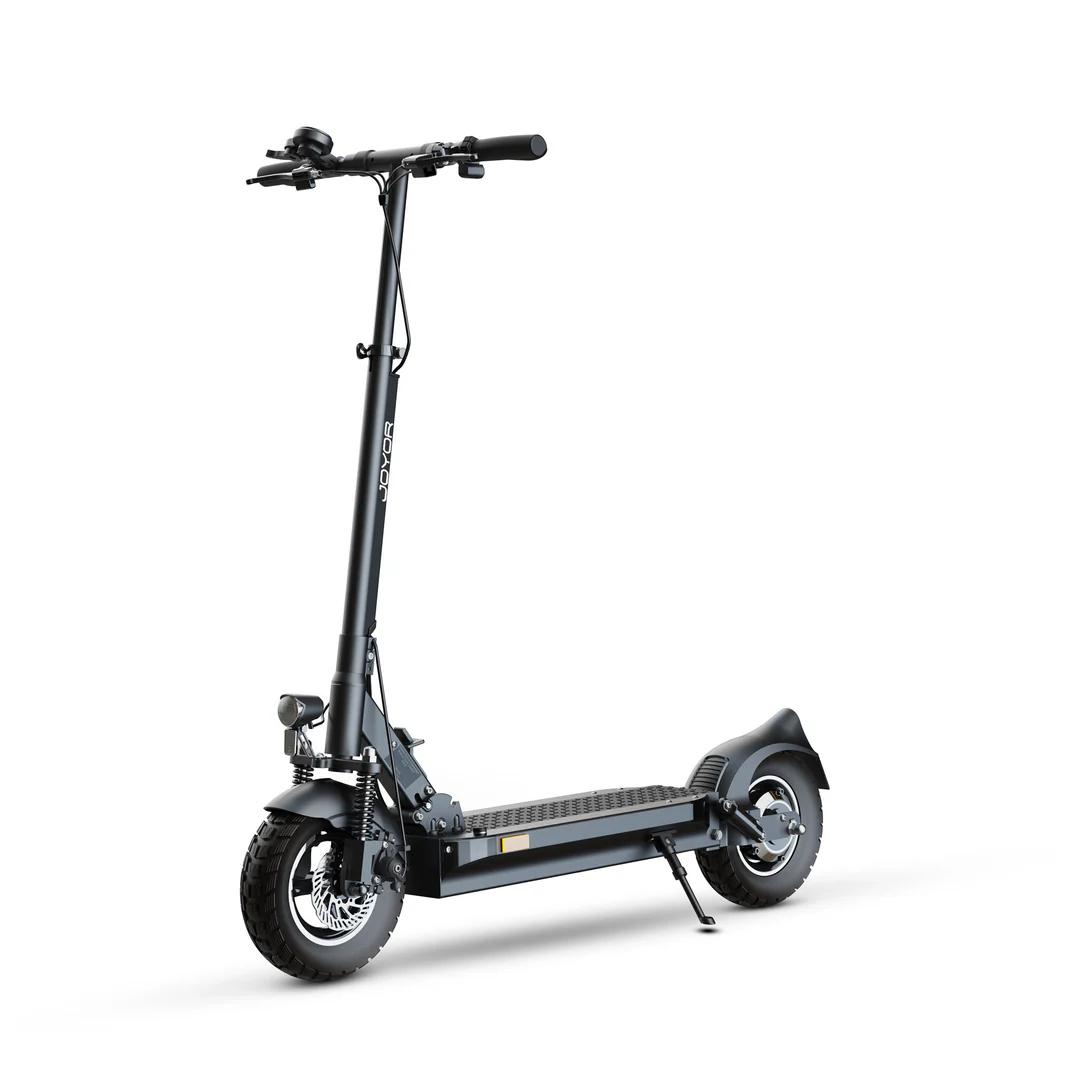 Joyor Y8-S ABE Version Straßenzugelassener E-Scooter Ideal für deutsche Fahrer 500W, 48V26Ah, 10  Luftreifen, Vollfederung, IP54, City Pendler E-Scooter 48V 500W 26Ah schwarz